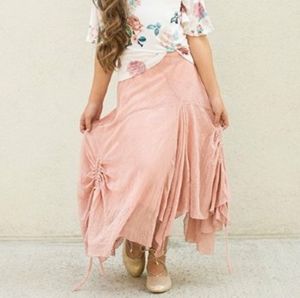 Girls Joyfolie Gatheree Perri maxi skirt